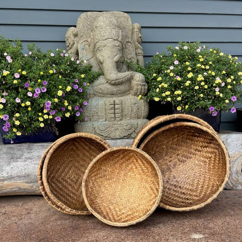 Baskets-Nesting Set of 5 (14"w to 19"w)