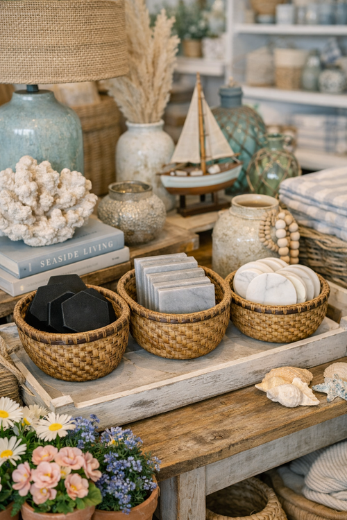 Marble Coasters (Set of 4)
