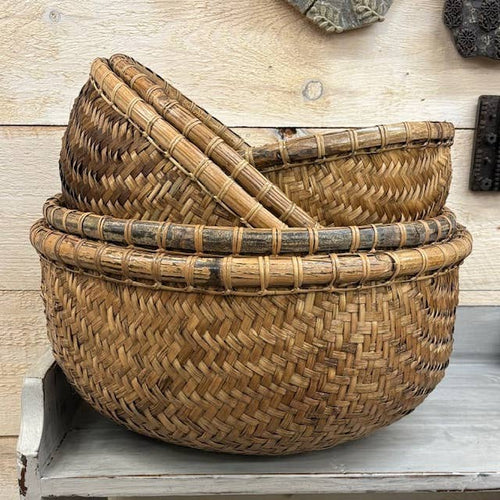 Baskets-Nesting Set of 5 (14"w to 19"w)