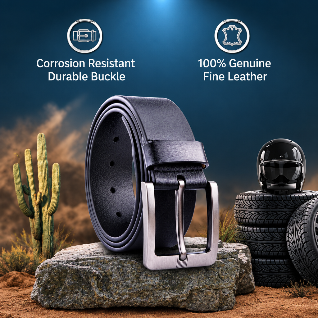 Genuine Leather Dress Belt For Men Mens Belts For Jeans